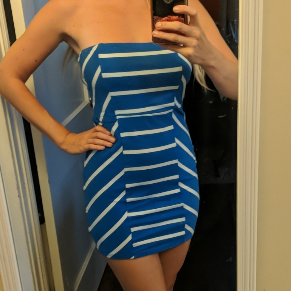 Striped Tube dress